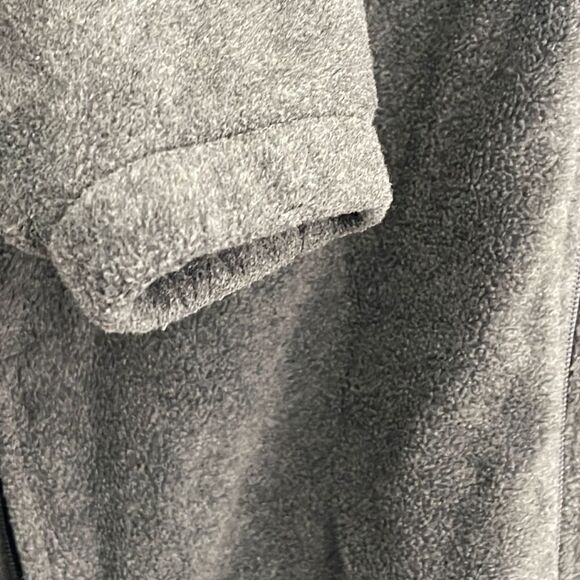 Men’s Columbia Fleece Jacket. Charcoal Gray. Size Large. - Picture 5 of 10